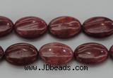 CRC832 15.5 inches 12*16mm oval Brazilian rhodochrosite beads