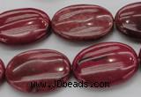 CRC835 15.5 inches 18*25mm oval Brazilian rhodochrosite beads