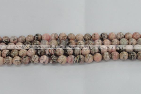 CRC905 15.5 inches 10mm round natural rhodochrosite beads