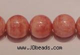 CRC91 16 inches 16mm round grade AA argentina rhodochrosite beads