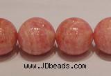 CRC92 16 inches 18mm round grade AA argentina rhodochrosite beads