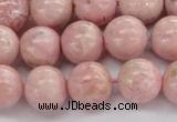 CRC923 15.5 inches 10mm round natural rhodochrosite beads