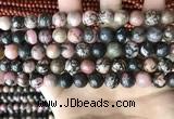 CRD353 15.5 inches 10mm round rhodonite beads wholesale