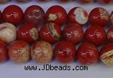 CRE302 15.5 inches 8mm round red jasper beads wholesale