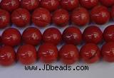 CRE311 15.5 inches 6mm round red jasper beads wholesale