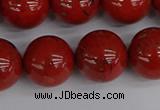 CRE315 15.5 inches 14mm round red jasper beads wholesale