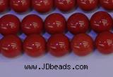 CRE322 15.5 inches 8mm round red jasper beads wholesale