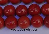 CRE324 15.5 inches 12mm round red jasper beads wholesale