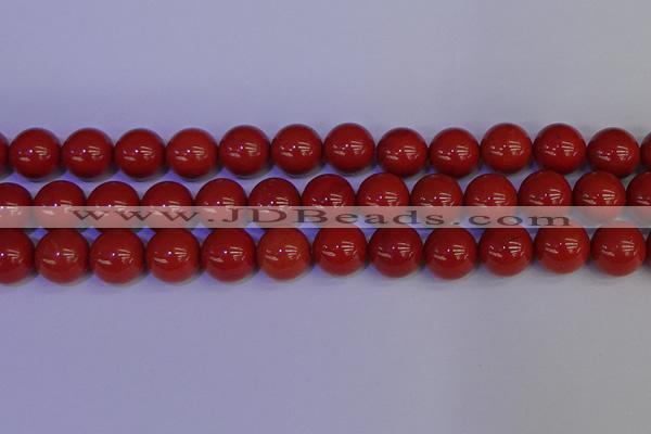 CRE325 15.5 inches 14mm round red jasper beads wholesale