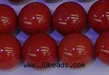 CRE327 15.5 inches 18mm round red jasper beads wholesale