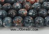 CRF332 15.5 inches 12mm round dyed rain flower stone beads wholesale