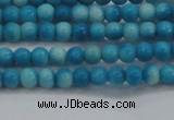 CRF440 15.5 inches 3mm round dyed rain flower stone beads wholesale