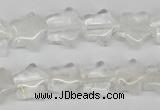 CRG08 15.5 inches 12*12mm star white crystal gemstone beads wholesale