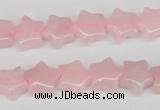 CRG11 15.5 inches 12*12mm star rose quartz gemstone beads wholesale