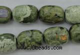 CRH127 15.5 inches 13*18mm drum rhyolite gemstone beads