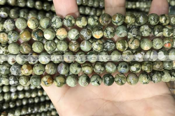 CRH571 15.5 inches 6mm round rhyolite gemstone beads wholesale