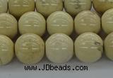 CRI205 15.5 inches 14mm round riverstone beads wholesale