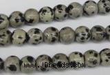 CRO101 15.5 inches 8mm round dalmatian jasper beads wholesale