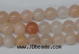 CRO111 15.5 inches 8mm round pink aventurine beads wholesale