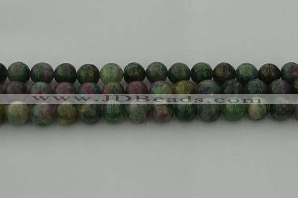 CRO1114 15.5 inches 12mm round ruby apatrite beads wholesale