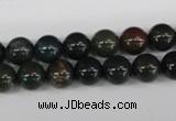 CRO141 15.5 inches 8mm round bloodstone beads wholesale