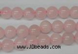 CRO145 15.5 inches 8mm round rose quartz beads wholesale