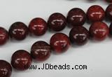 CRO186 15.5 inches 10mm round brecciated jasper  beads wholesale