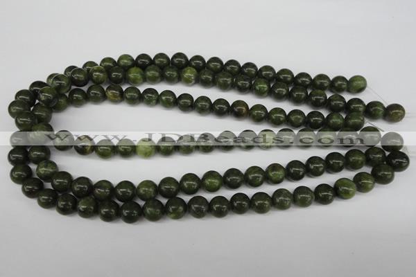 CRO211 15.5 inches 10mm round canadian jade beads wholesale