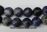 CRO231 15.5 inches 10mm round sodalite gemstone beads wholesale