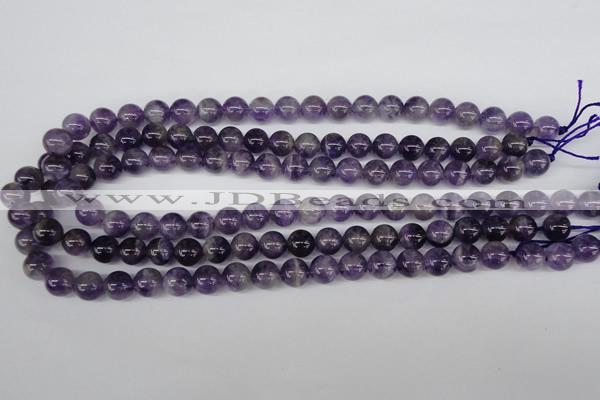 CRO237 15.5 inches 10mm round amethyst gemstone beads wholesale