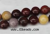 CRO248 15.5 inches 10mm round mookaite gemstone beads wholesale