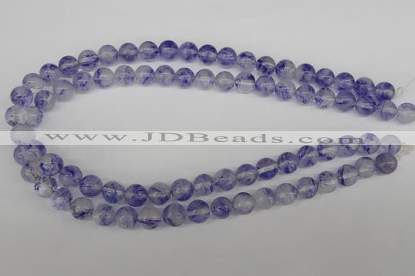 CRO254 15.5 inches 10mm round watermelon blue beads wholesale