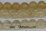 CRO255 15.5 inches 10mm round watermelon yellow beads wholesale