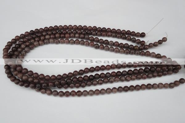 CRO30 15.5 inches 6mm round purple aventurine beads wholesale