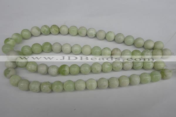 CRO332 15.5 inches 12mm round butter jade beads wholesale