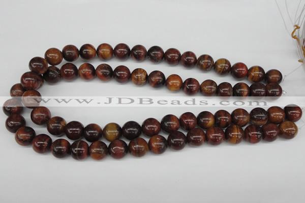 CRO339 15.5 inches 12mm round red tiger eye beads wholesale