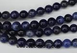 CRO34 15.5 inches 6mm round sodalite gemstone beads wholesale