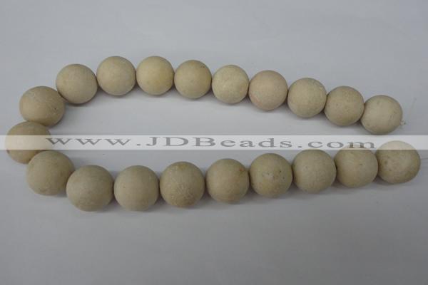 CRO537 15.5 inches 20mm round jasper gemstone beads wholesale