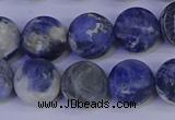 CRO954 15.5 inches 12mm round matte sodalite beads wholesale