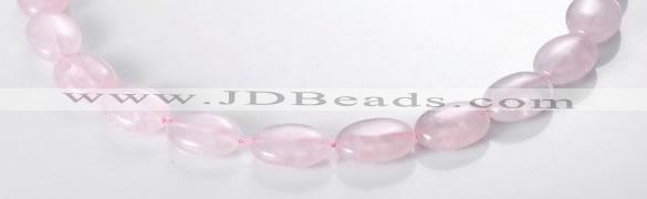 CRQ02 A grade 13*18mm oval natural rose quartz beads Wholesale