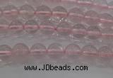 CRQ120 15.5 inches 4mm round natural rose quartz beads wholesale