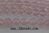 CRQ121 15.5 inches 6mm round natural rose quartz beads wholesale