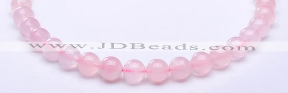 CRQ16 15.5 inches 10mm round natural rose quartz beads Wholesale