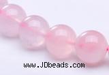 CRQ17 15.5 inches 12mm round natural rose quartz beads Wholesale