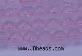 CRQ201 15.5 inches 6mm round Mozambique rose quartz beads