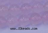 CRQ203 15.5 inches 10mm round Mozambique rose quartz beads