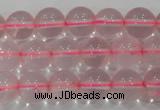 CRQ310 15.5 inches 10mm round natural rose quartz beads