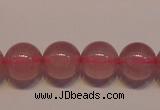 CRQ461 15.5 inche 6mm round AA grade Madagascar rose quartz beads