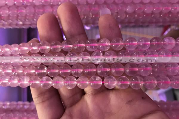 CRQ471 15.5 inches 8mm round rose quartz gemstone beads