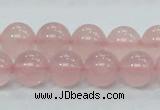 CRQ53 15.5 inches 12mm round natural rose quartz beads wholesale